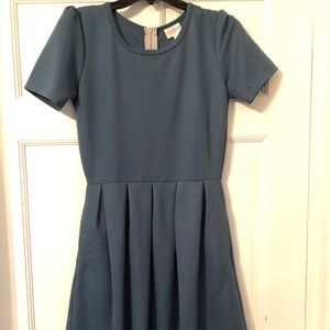 Small Slate Blue LuLaRoe Amelia.